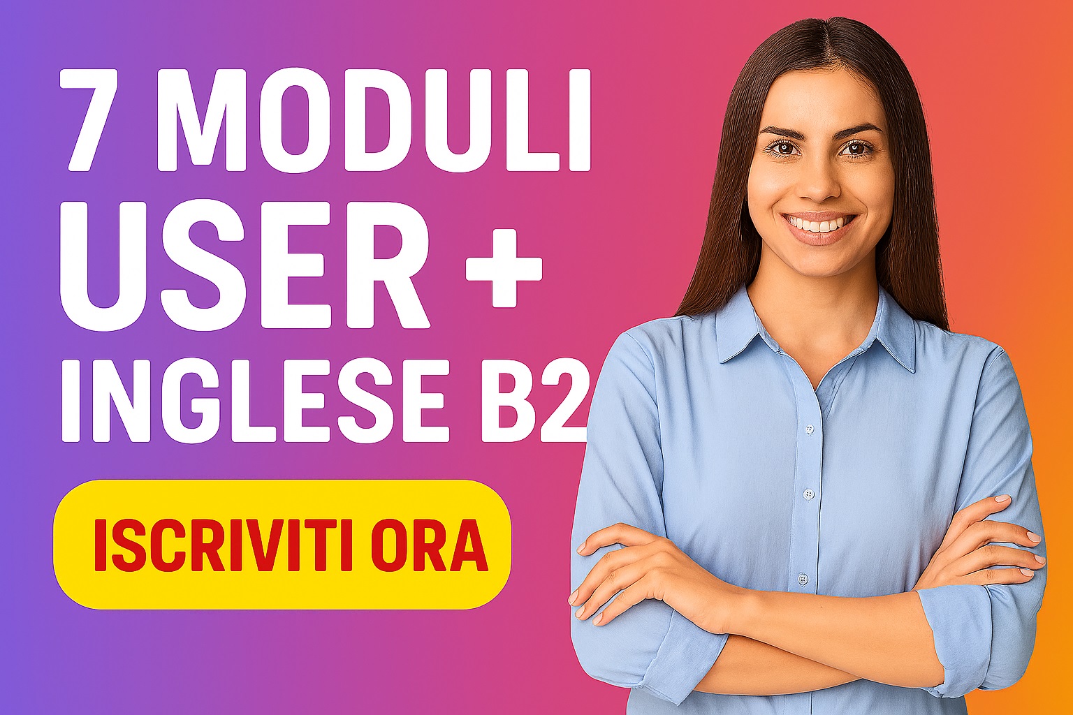 7moduli user con inglese b2